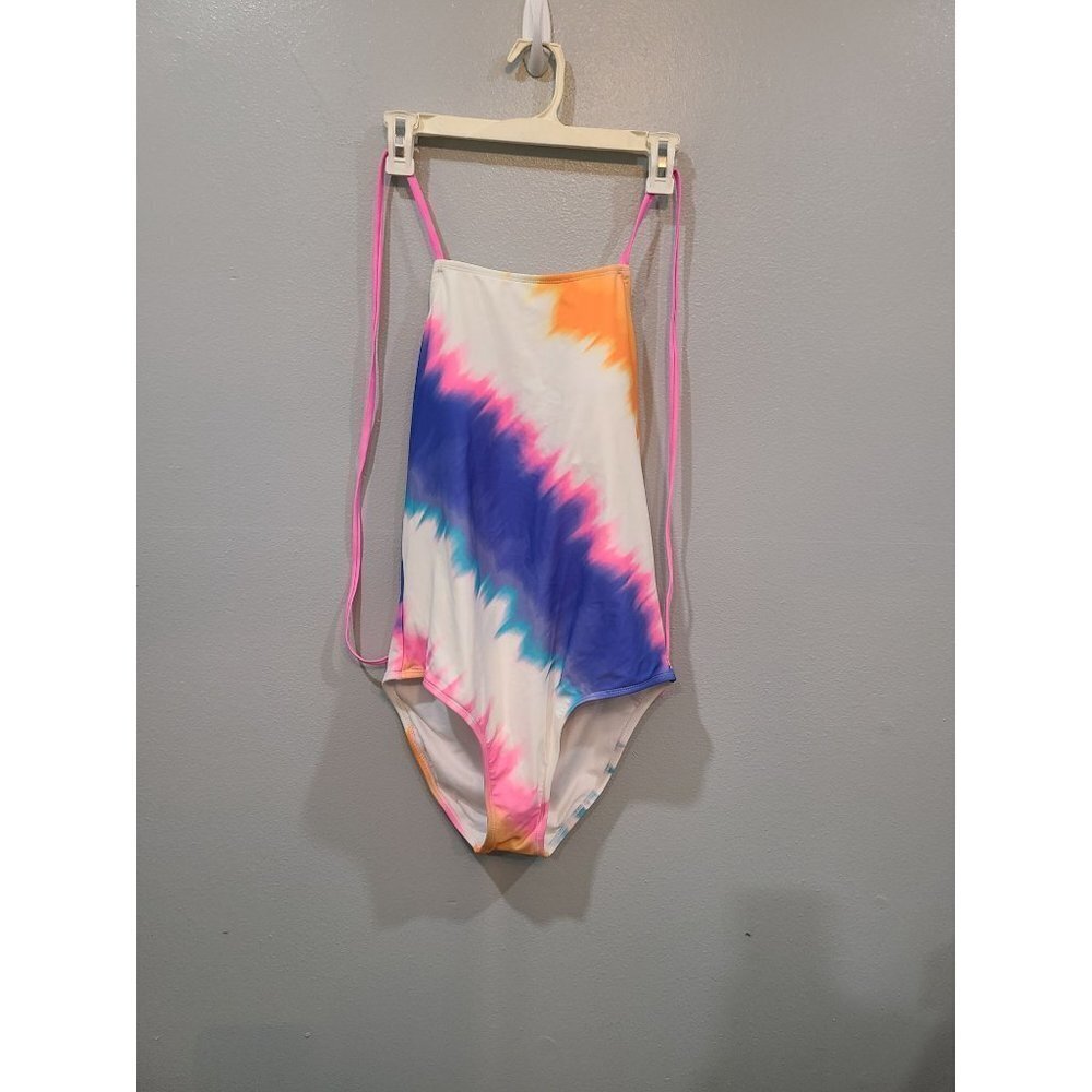 Decree Swimsuit Women's Extra Large XL Tie Dye One Piece Medium Coverage